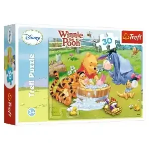 Trefl Winnie the Pooh - Piglet is Taking a Bath (30) - Tryggt köp