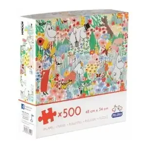 Extra bra pris | Peliko Mumin - Moomin, I Blomsterträdgården (500)