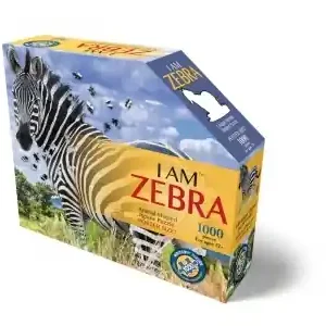 Madd Capp Puzzles I am Zebra (1000) - Beställ idag