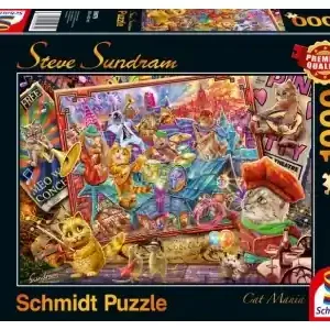 Bara denna vecka - Schmidt Steve Sundram - Cat Mania (1000)