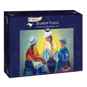 Bluebird Puzzle Louis Toffoli - Femmes à la Potiche Bleue, 1977 (1000) | Handla säkert