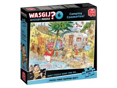 Wasgij? Mystery 06 Camping Commotion! (1000) - Kampanj