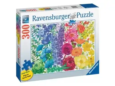 Ravensburger Floral Rainbow - XL, Large Pieces (300) | Direkt från fabriken