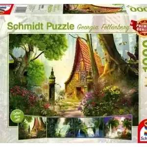 Bra pris just nu - Schmidt Georgia Fellenberg - House in the Glade (1000)