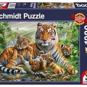 Schmidt Tiger and Cubs (1000) | Prissänkt