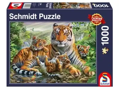 Schmidt Tiger and Cubs (1000) | Prissänkt