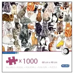 Kundernas favorit | Peliko Nina Kuu - Katter (1000)