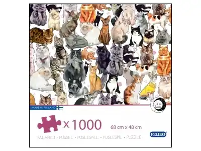 Kundernas favorit | Peliko Nina Kuu - Katter (1000)