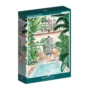 Kan beställas online | Pieces & Peace Moroccan Dream (1000)