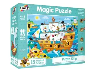 Kundernas favorit | Galt Magic Puzzle - Pirate Ship (50)