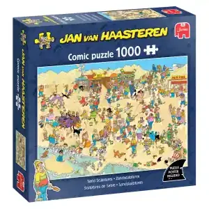 Direkt från fabriken - Jan Van Haasteren Sand Sculptures (1000)