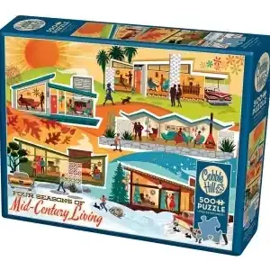 Riktigt fynd | Cobble Hill Four Seasons of Mid-Century Living (500)