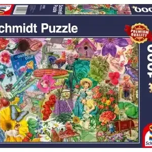 Bästsäljare - Schmidt Happy Gardening (1000)