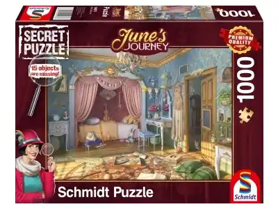 Schmidt Secret Puzzle - June‘s Journey, June‘s Bedroom (1000) | Slutrea