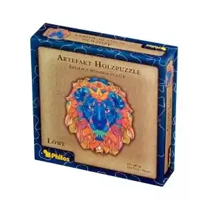 Philos Artifact Wooden Puzzle - Lion (124) - Handla nu