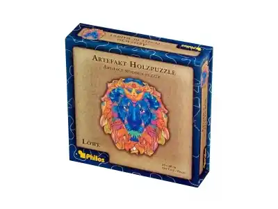 Philos Artifact Wooden Puzzle - Lion (124) - Handla nu