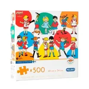 Lägg i varukorg | Peliko Pippi Långstrump - Pippi, Tommy & Annika (500)