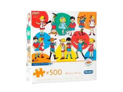 Lägg i varukorg | Peliko Pippi Långstrump - Pippi, Tommy & Annika (500)