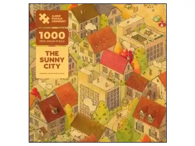 Magic Puzzle Company The Sunny City (1000) | Klar att skickas