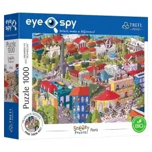 Extra bra pris - Trefl Prime Infinity Eye Spy - Sneeky Peekers, Paris, France (1000)