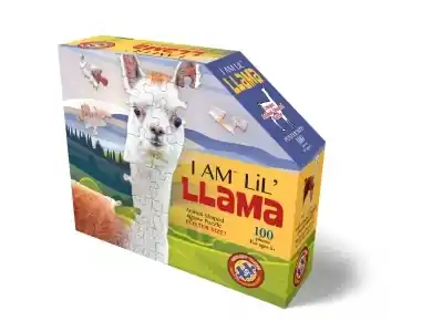 Dagens erbjudande - Madd Capp Puzzles I am Lil‘ Llama (100)
