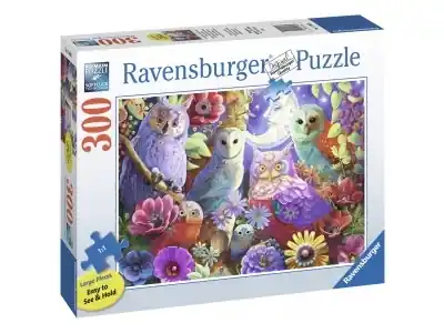 Direkt från tillverkaren - Ravensburger Night Owl Hoot - XL, Large Pieces (300)