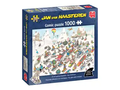 Jan Van Haasteren It‘s All Going Downhill (1000) - Rekommenderas