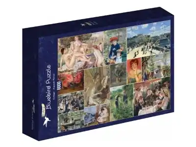 Kan beställas - Bluebird Puzzle Auguste Renoir - Collage (6000)