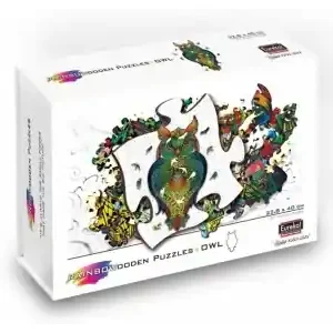Eureka Rainbow Wooden Puzzles, Owl (137) | Topprodukt