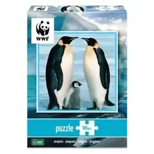 WWF Puzzle Penguins (100) - Erbjudande