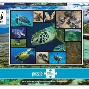 WWF Puzzle Marine Turtles (1000) - Riktigt fynd