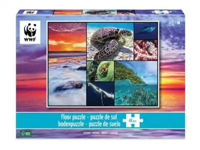 WWF Puzzle Golvpussel - Oceans (48) - Nytt lägre pris