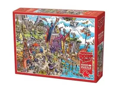 Cobble Hill Doodle Town - Viking Village (1000) - I lager