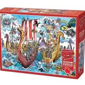 Cobble Hill Doodle Town - Viking Voyage (1000) - Kan beställas online
