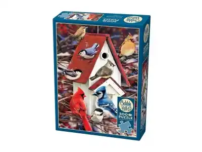 Cobble Hill Winter Birdhouse (500) - Enkel retur