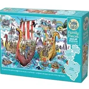 Tillverkarpris | Cobble Hill Family Pieces - Viking Voyage (350)