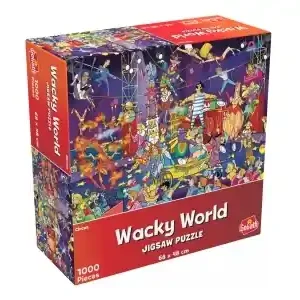 Finns tillgänglig - Goliath Wacky World - Circus (1000)