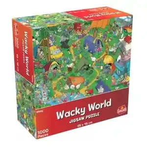 Riktigt fynd | Goliath Wacky World - Hiking (1000)