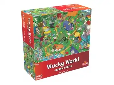 Riktigt fynd | Goliath Wacky World - Hiking (1000)