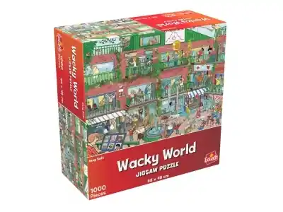 Köp online | Goliath Wacky World - Stay Safe (1000)