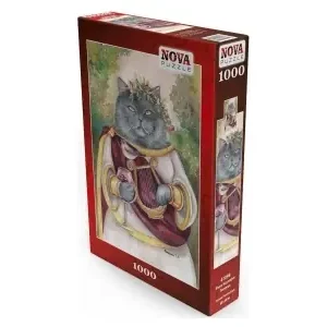 Precis tillagt | Nova Puzzle Costumed Cat (1000)