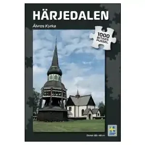 Svenskapussel Härjedalen - Älvros Kyrka (1000) - Missa inte