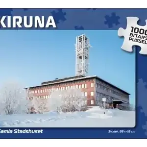 Begränsat antal - Svenskapussel Kiruna - Gamla Stadshuset (1000)
