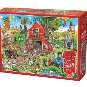 Cobble Hill Doodle Town - Farmyard Folly (1000) - Nytt i sortimentet