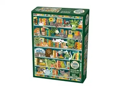 Cobble Hill The Purrfect Bookshelf (1000) | Begränsat lager