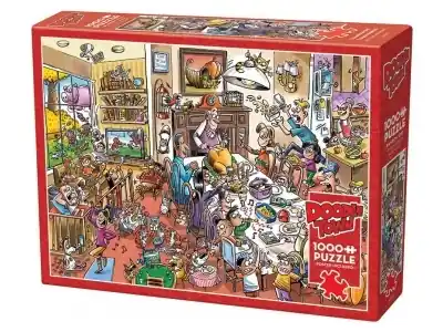 Kundfavorit | Cobble Hill Doodle Town - Thanksgiving Togetherness (1000)
