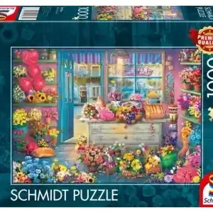 Endast denna vecka | Schmidt Colourful Flower Shop (1000)