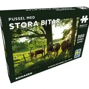 Svenskapussel Kohagen - stora bitar (300) | Dagens deal