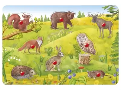 Väl omtyckt - Kärnan Knoppussel - Nordiska Skogsdjur (8)
