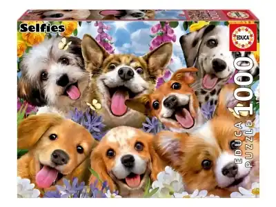 Utförsäljning - Educa Puppies Selfie (1000)